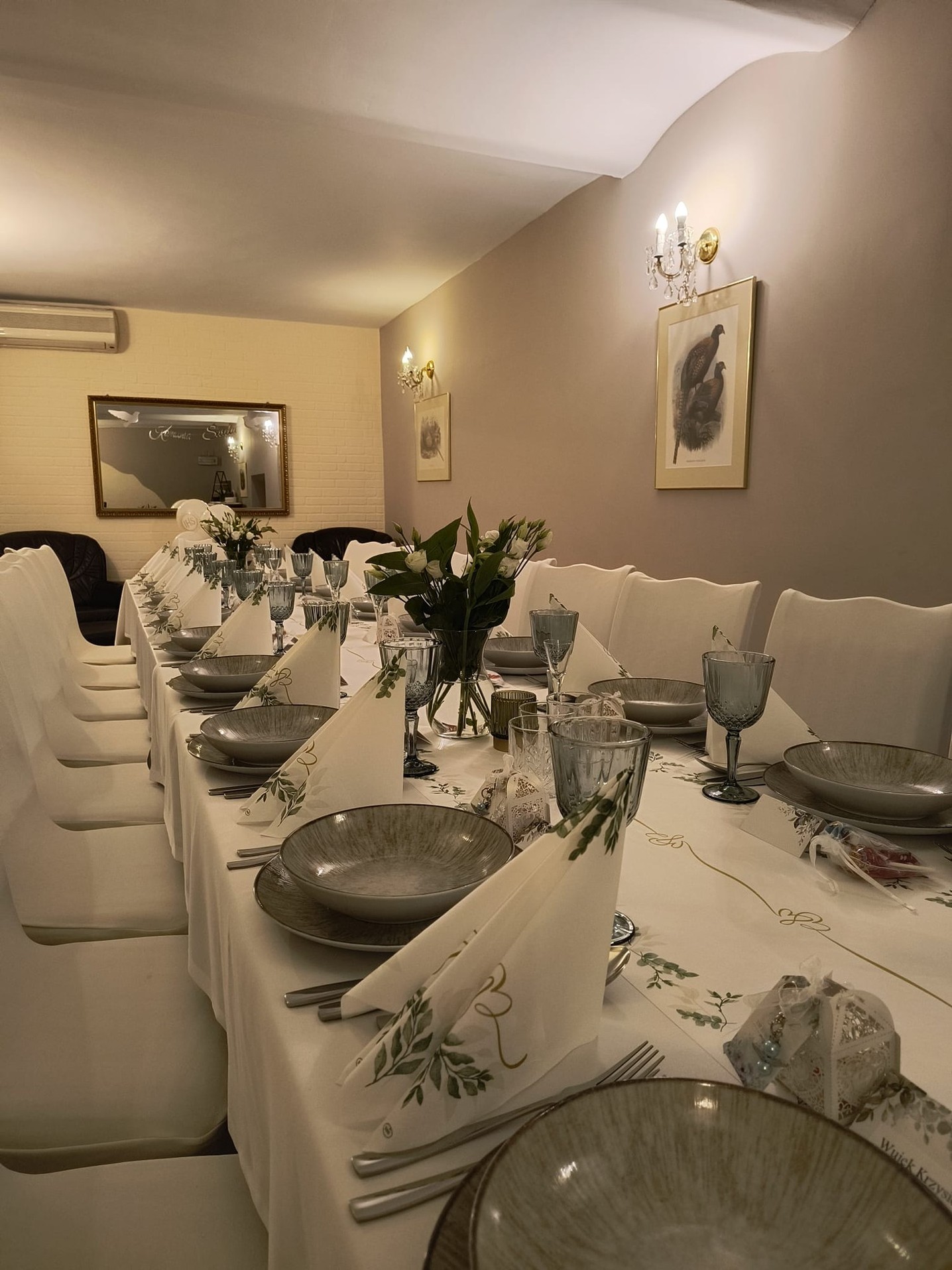 Elegancka sala na chrzciny i komunię w Hotelu Rondo w Kutnie